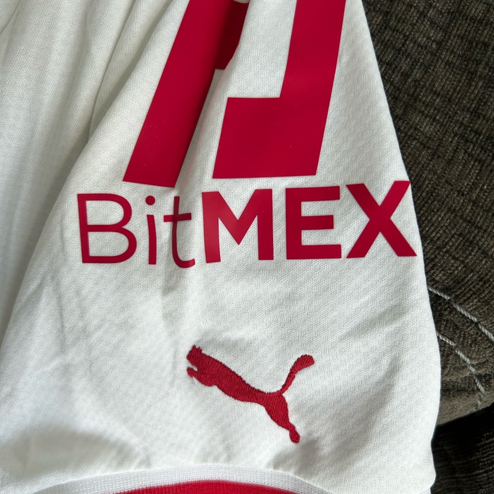 Puma Authentic AC Milan 2022 2023 Soccer White Jersey Men’s Sz: XL - Picture 6 of 8